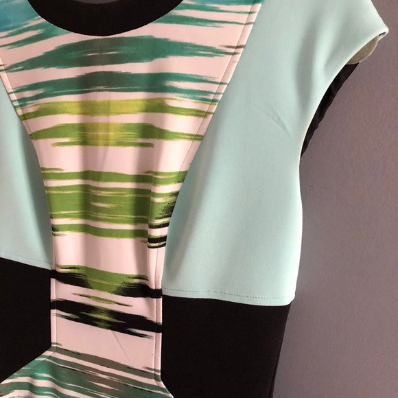 Maggy London Color Block Dress - Picture 2 of 4